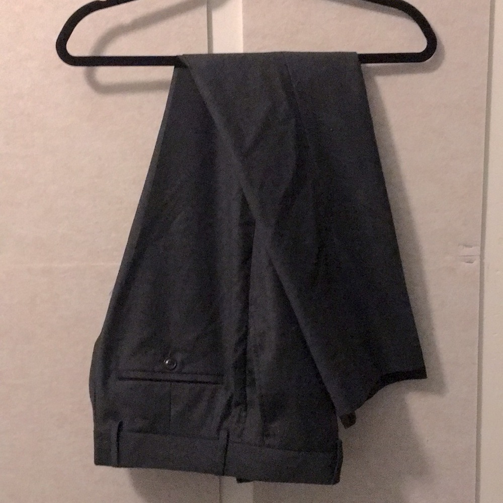 Frank & Oak men's Rue St Viateur charcoal pants 28
